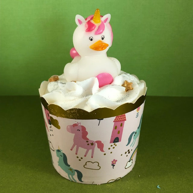 Bombes de bain cupcake Licorne